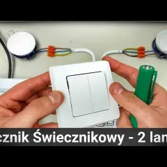 Podwójny włącznik światła (3 kable): Podłącz bezpiecznie sam!