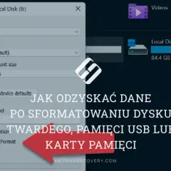 Pendrive prosi o format? Odzyskaj dane! Poradnik krok po kroku