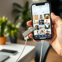 Jak zgrać zdjęcia z iPhone na pendrive? Bez komputera i problemów!