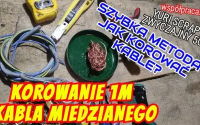 Jak szybko i bezpiecznie obierać kable? Zysk ze złomu!