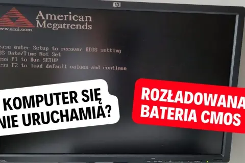 Komputer zapomina datę? Wymiana baterii BIOS krok po kroku