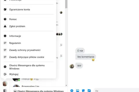 Messenger iPhone: Jak się wylogować, gdy nie ma przycisku?