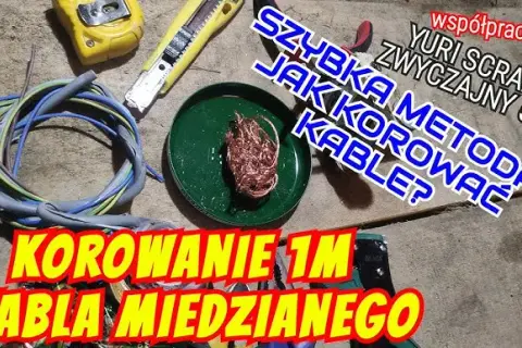 Jak szybko i bezpiecznie obierać kable? Zysk ze złomu!