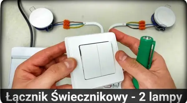 Podwójny włącznik światła (3 kable): Podłącz bezpiecznie sam!