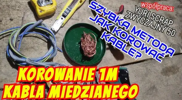 Jak szybko i bezpiecznie obierać kable? Zysk ze złomu!