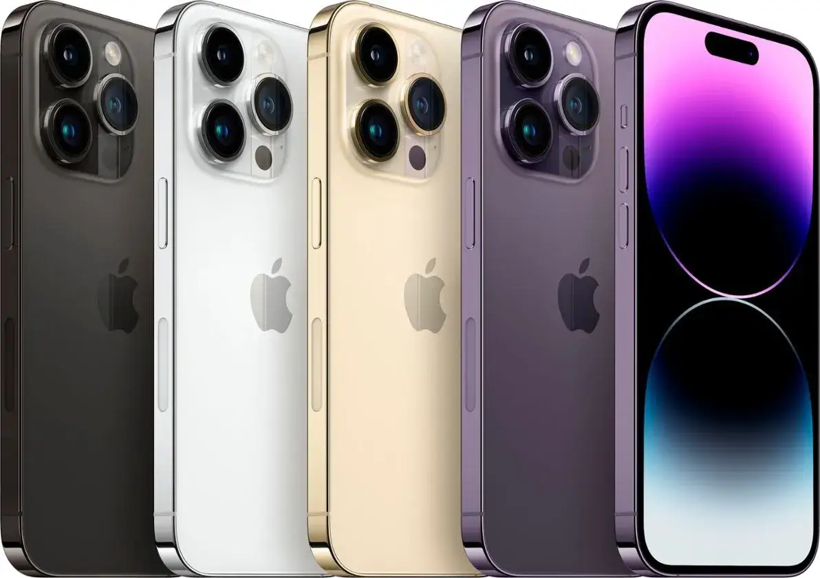 iPhone 14 Pro Max różne kolory i widoki