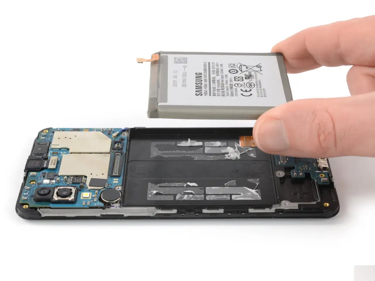 Samsung A40 bateria degradacja