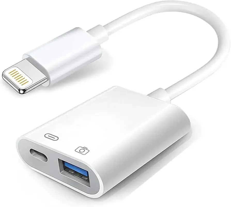 Adapter lightning usb i pendrive